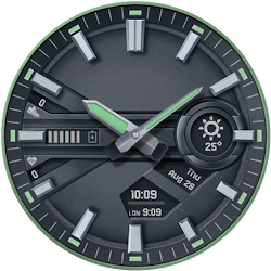 NightVision: Analog watch face