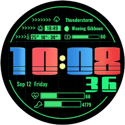 GamePass Pixel Style WatchFace