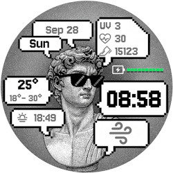 NeoClassic: Watch face