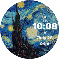 Starry Night Watch Face