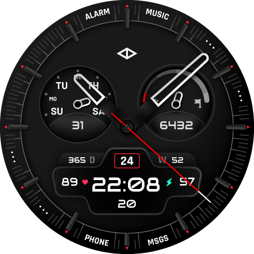 Magnum Hybrid Watch Face