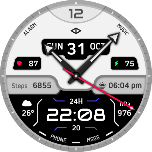 Nomad Hybrid Watch Face