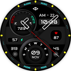Oblivion Hybrid Watch Face