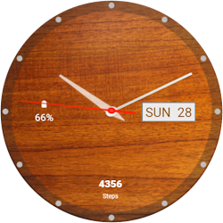 Wooden Watch Face