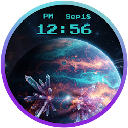 Infinity Space Watch Face