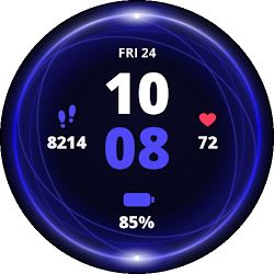 Neon Aura Watch Face