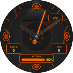 Volcano Explorer - watch face