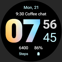 Gradient Watch Face