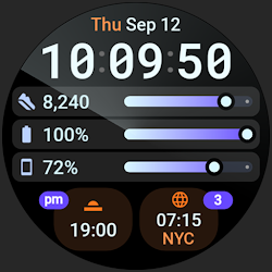InfoHub Watch Face