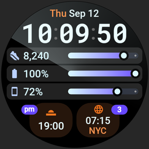 InfoHub Watch Face
