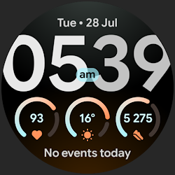 Matte Watch Face