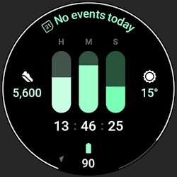 Progress Watch face
