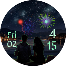 Fireworkmation Watch Face