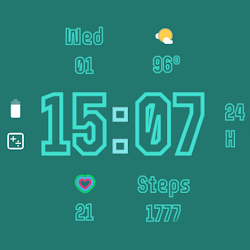 TypeFace Digital Watch Face