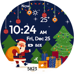 Christmas Watch Face Santa