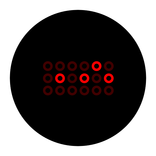 Binary 0 watch face
