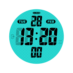 Digital 11 watch face