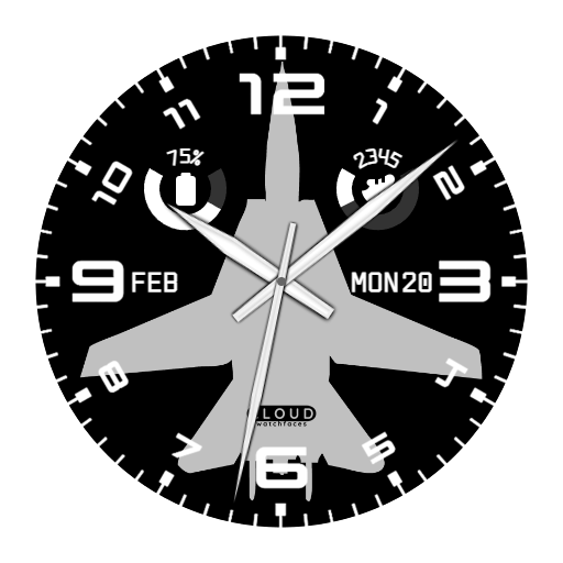 Plane 5 watch face