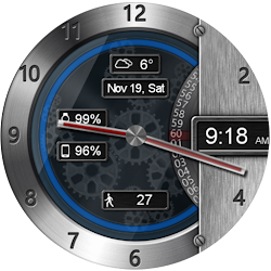 Metal Gears HD Watch Face