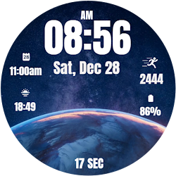 Stellar Sphere Watch Face