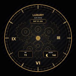 Luxury Skeleton Watch Face