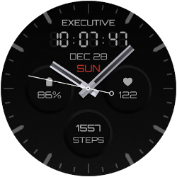 Stealth: Analog Watch Face