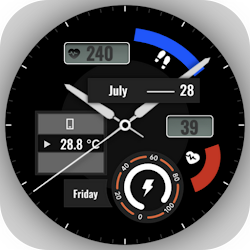 Electronic graphics WatchFace