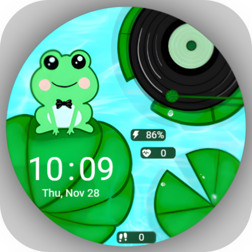 Little frog Watch Face