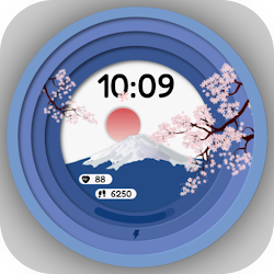 Sakura memory Watch Face