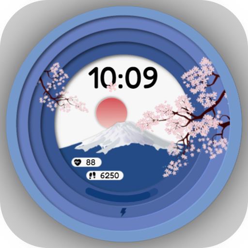 Sakura memory Watch Face