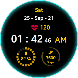 Green Glow Watch Face