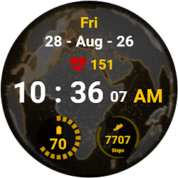 Wonder Globe Watch Face