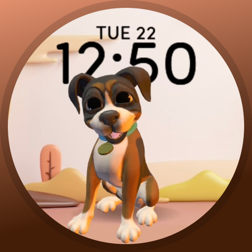 I love my Dog Watch Face