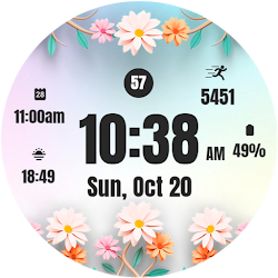 Floral Spring Watch Face