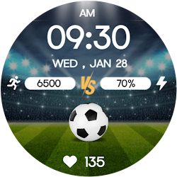 Football Match Watch Face