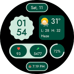 Material You Style 2 WatchFace