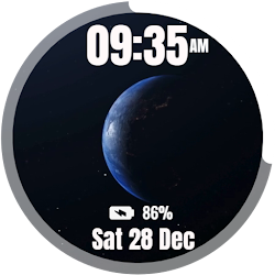 Animated Planet Earth Watch