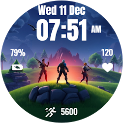 Battle Royale Watch Face