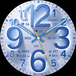 Business Blue Watch Face