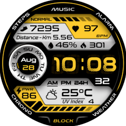HIGH Sports Watch Face