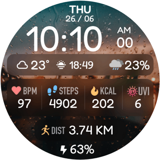Morning Dew Watch Face