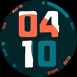 Color Fill Watch Face GTG11