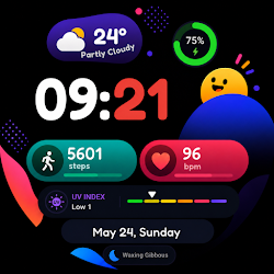 BubbleVerse Watch Face GTG4