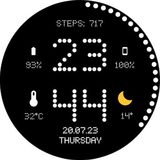 GRBL Nothing Watch Face
