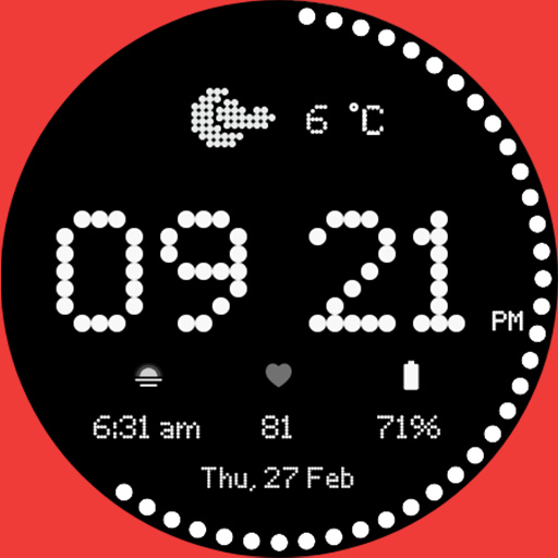 GRBL Nothing Weather Watchface