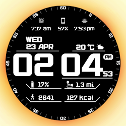 GRBL Sport Digital Watchface