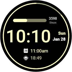 Simple Digital Watch Face