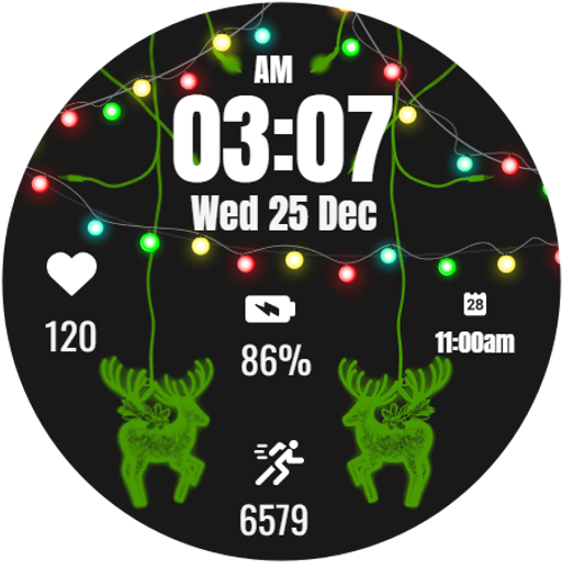 Christmas Lights Shine Watch