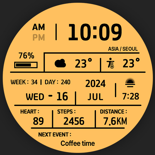 ISAAC WATCH HJ002 W