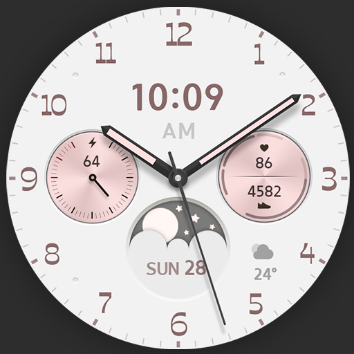 ISAAC WATCH HJ303 White